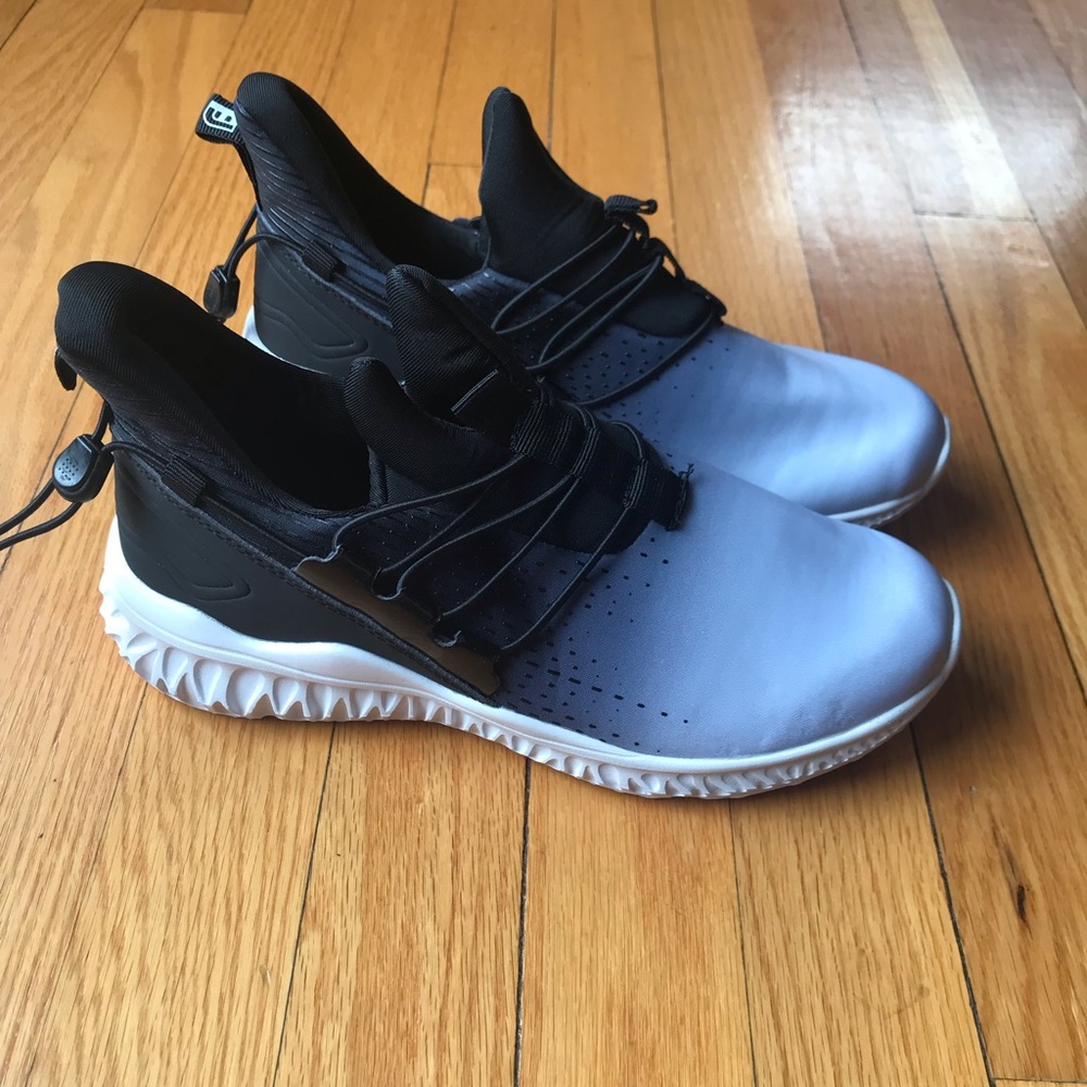 Youth gray and black sneakers brand new